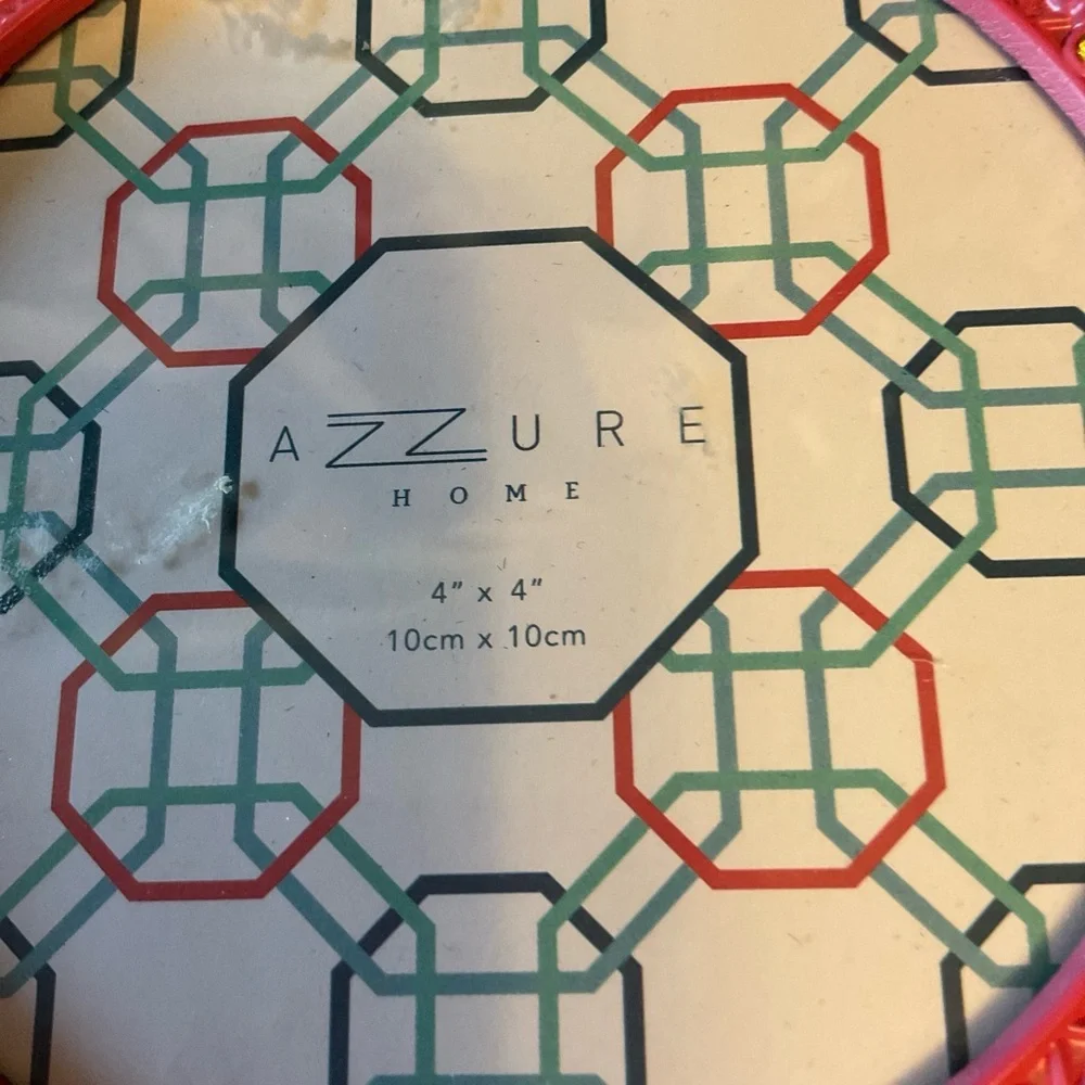 Azzure Red Ornate Picture Frame